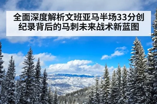 全面深度解析文班亚马半场33分创纪录背后的马刺未来战术新蓝图