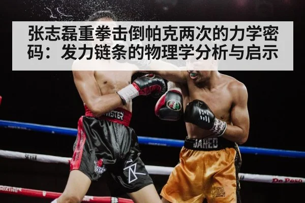 boxer knockout punch physics
